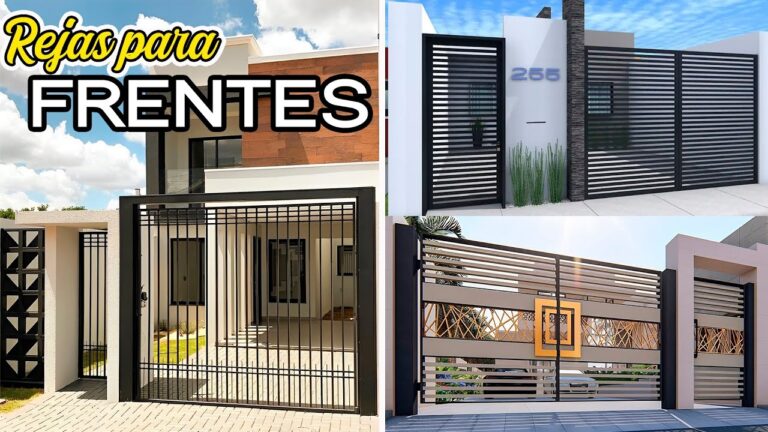 Innovaciones en Dise&ntilde;os Modernos de Cerramientos de Seguridad