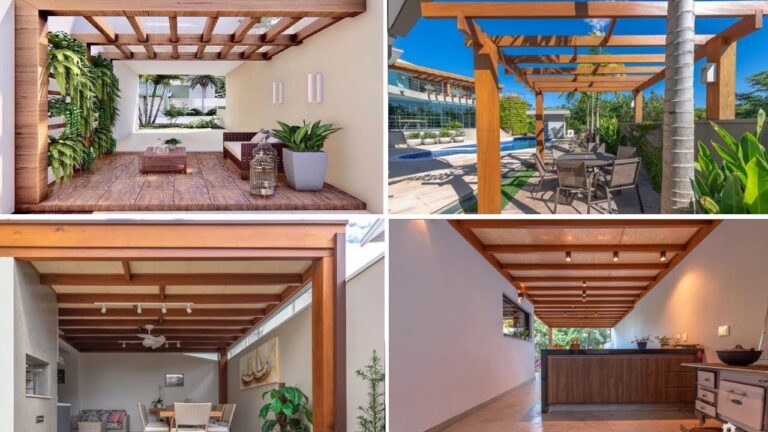Innovadores Dise&ntilde;os de P&eacute;rgolas de Madera