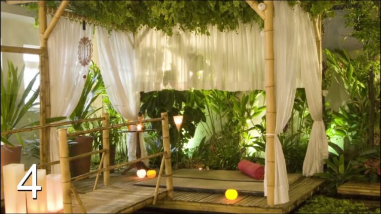 Ideas Creativas para P&eacute;rgolas de Bamb&uacute;