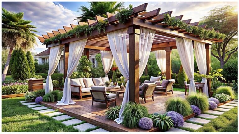 Dise&ntilde;os Modernos de P&eacute;rgolas para Espacios de Relax