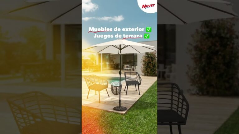 Tendencias en Muebles de Resina para Terrazas