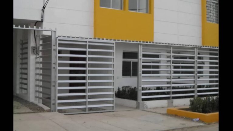 Innovaci&oacute;n en Dise&ntilde;os Modernos de Cerramientos Met&aacute;licos