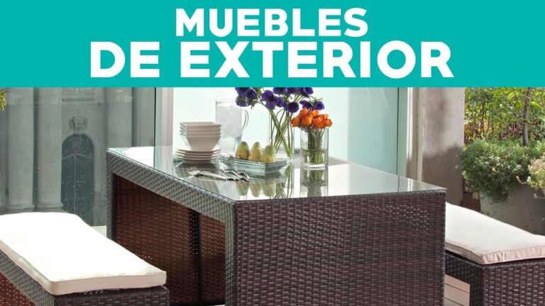 Mobiliario Duradero para Terrazas: Elegancia y Resistencia