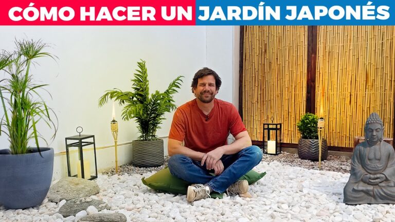 Elementos Tradicionales de Jardines Japoneses en Terrazas