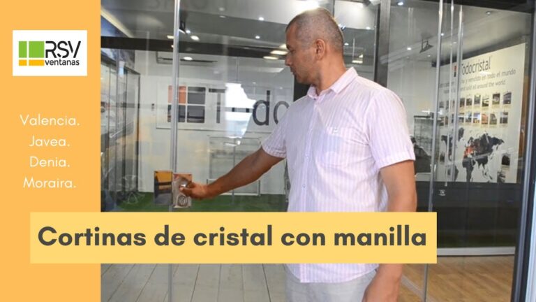Ahorro de Espacio con Cortinas de Cristal Deslizantes