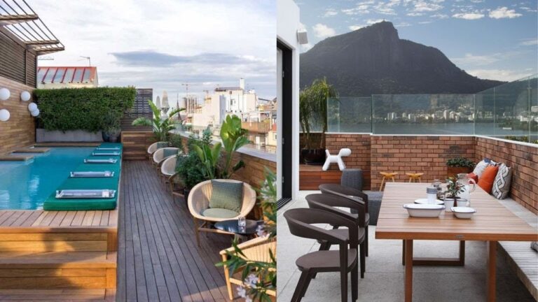 Terraza Ideal para Barbacoas en un Ambiente Relajado