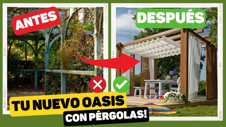 Crea tu Oasis Exterior con Pérgolas