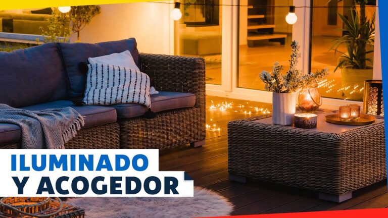 Aprovechando la Iluminaci&oacute;n Exterior en Terrazas y Jardines