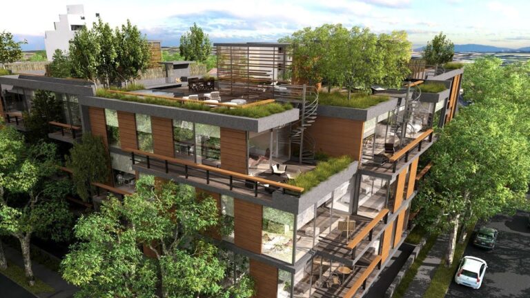 Terrazas Verdes: Jardines Colgantes para Espacios Urbanos
