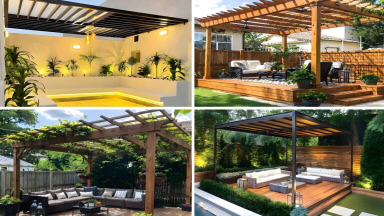 Estilos de Toldos Ideales para Patios R&uacute;sticos