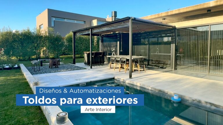 Estilo y Confort: Toldos Ideales para Jardines